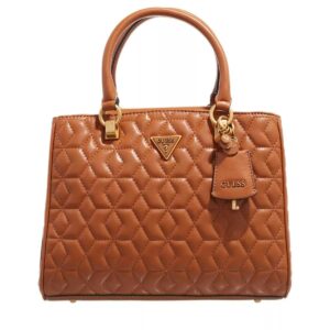 GUESS Satchel cognac