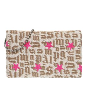 Palm Angels Star Monogram Wallet&Chain Multicolor Kombi