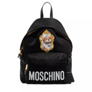 Moschino Rucksack schwarz