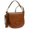 The Bridge Schultertasche Pearldistrict brown gold Braun