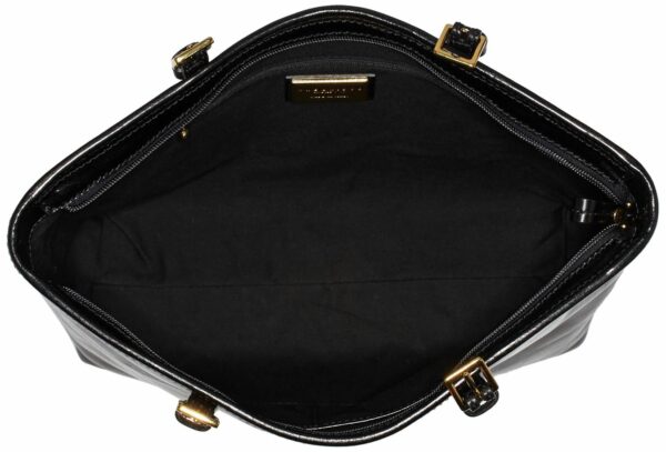 The Bridge Cityshopper schwarz Glatte Rindleder