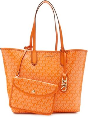 Michael Kors CITYSHOPPER orange Stoff mit Synthetik