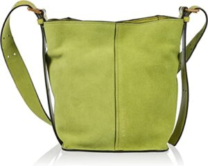 Liebeskind Berlin Handtaschen mit Reißvers dunkelgrün Glatte Rindleder
