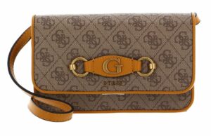 GUESS SMARTPHONE-TASCHE braun / gelb PU