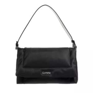 GANNI Satchel schwarz