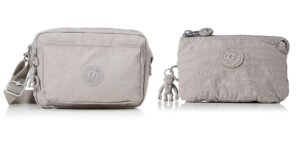 Kipling RV-HANDTASCHE grau Nylon