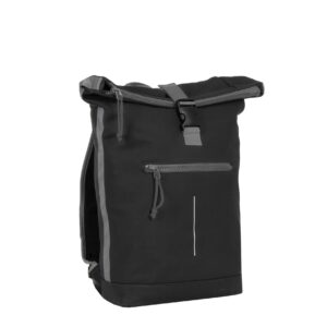 NEW REBELS Freizeitrucksack Tim Roll-Top Schwarz