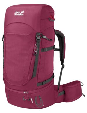 Jack Wolfskin Trekkingrucksack Highland Trail 45 Beaujolais Bordeaux