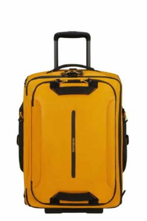 Samsonite Reisetasche mit Rollen gelb Polyester