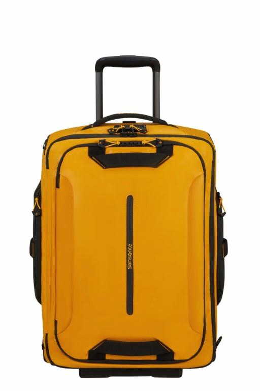 Samsonite Reisetasche mit Rollen gelb Polyester