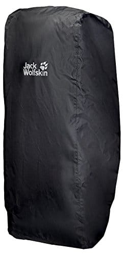 Jack Wolfskin Rucksackhülle TRANSPORTER 2IN1 45-65L Schwarz