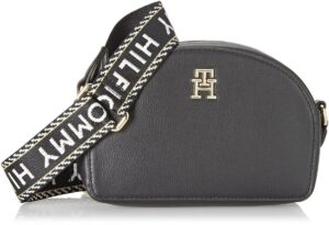 Tommy Hilfiger Handtasche mit Reißversc schwarz Nylon