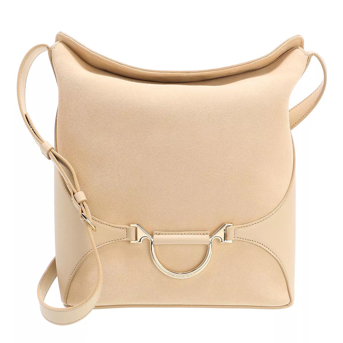 Borbonese Bucket Bag beige