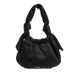 GANNI Hobo Bag schwarz