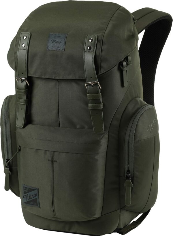 Nitro Snowboards FREIZEITRUCKSACK dunkelgrün Nylon