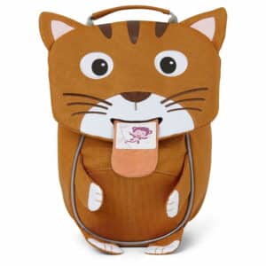 Affenzahn Kindergartenrucksack Kleiner Freund Katze Braun