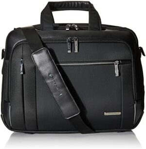 Samsonite Businessumhängetasche schwarz Nylon / Gewebe