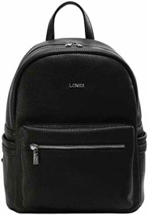 L. Credi Tagesrucksack schwarz