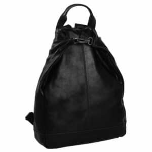 The Chesterfield Brand Lederrucksack Schwarz Manchester