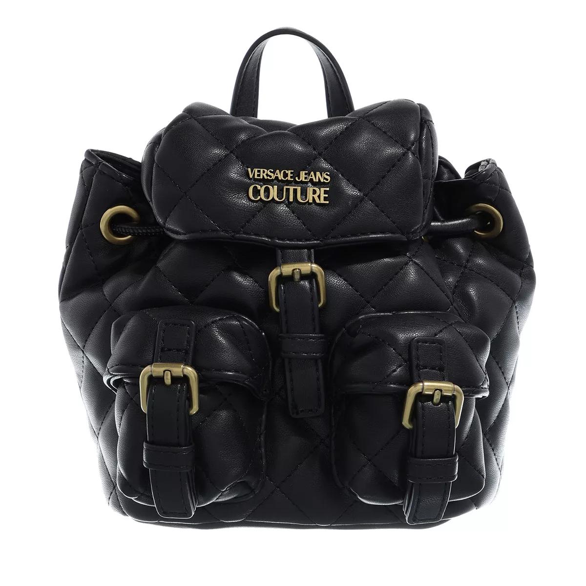 Versace Rucksack schwarz