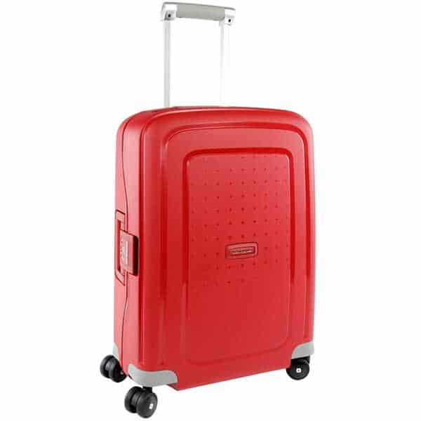 Samsonite Koffer S´Cure Spinner 55 cm Crimson Red Rot