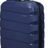 Samsonite 4R-Schalentrolley blau Polypropylen