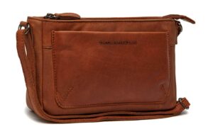 The Chesterfield Brand RV-HANDTASCHE cognac Fett-/Naturleder