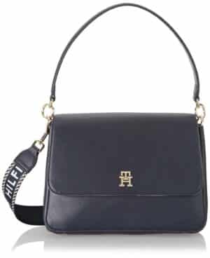 Tommy Hilfiger Handtasche mit Reißversc bleu Nylon