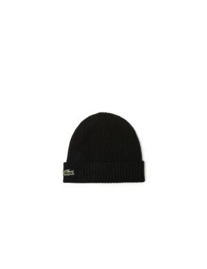 Lacoste Beaniemütze Bonnet Schwarz