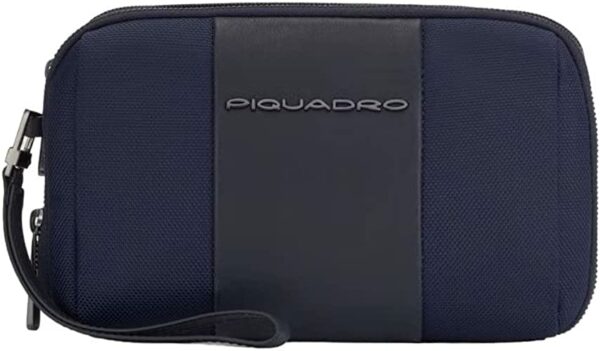 Piquadro Handgelenktasche Square Wrist Blue Notte