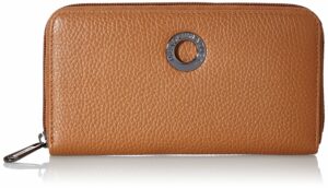 Mandarina Duck PORTEMONNAIE hellbraun glatte Rindleder