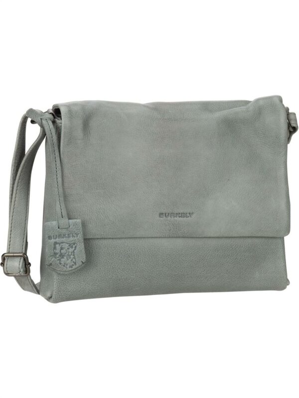 Burkely Handtasche grau Kalbleder
