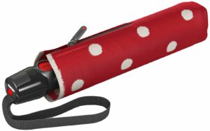 Knirps Taschenschirm T.200 Duomatic Dot Art Red Rot