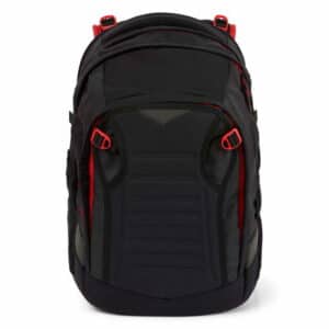 Satch Schulrucksack Match Fire Phantom Schwarz