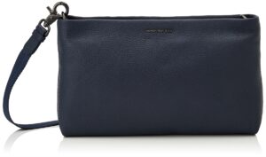 Mandarina Duck Handtasche blau Glatte Rindleder