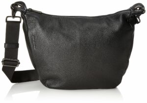 Mandarina Duck Mellow Leather Crossover Bag Nero Schwarz