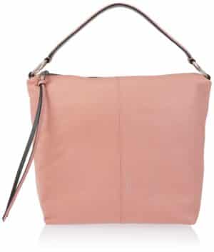 Liebeskind Berlin Handtasche mit Reißversc rosa Soft-Rindleder