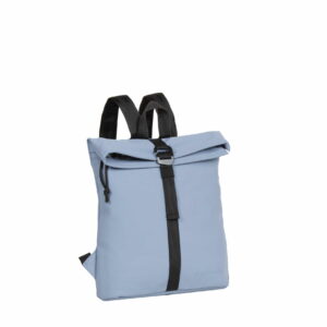 NEW REBELS Freizeitrucksack Mart Roll-Top Soft Blue Hellblau