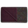 BGENTS Doubleprint Wollschal mit Paisleys und Punkten in Olive