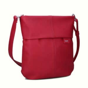 Zwei RV-HANDTASCHE rot PU