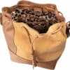 Picard Safari Zugbeutel Fudge-Komb Beige / Braun Soft-Rindleder
