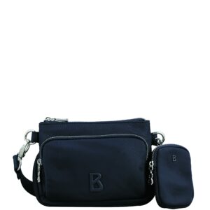 Bogner Handtasche mit Reißversc blau Nylon