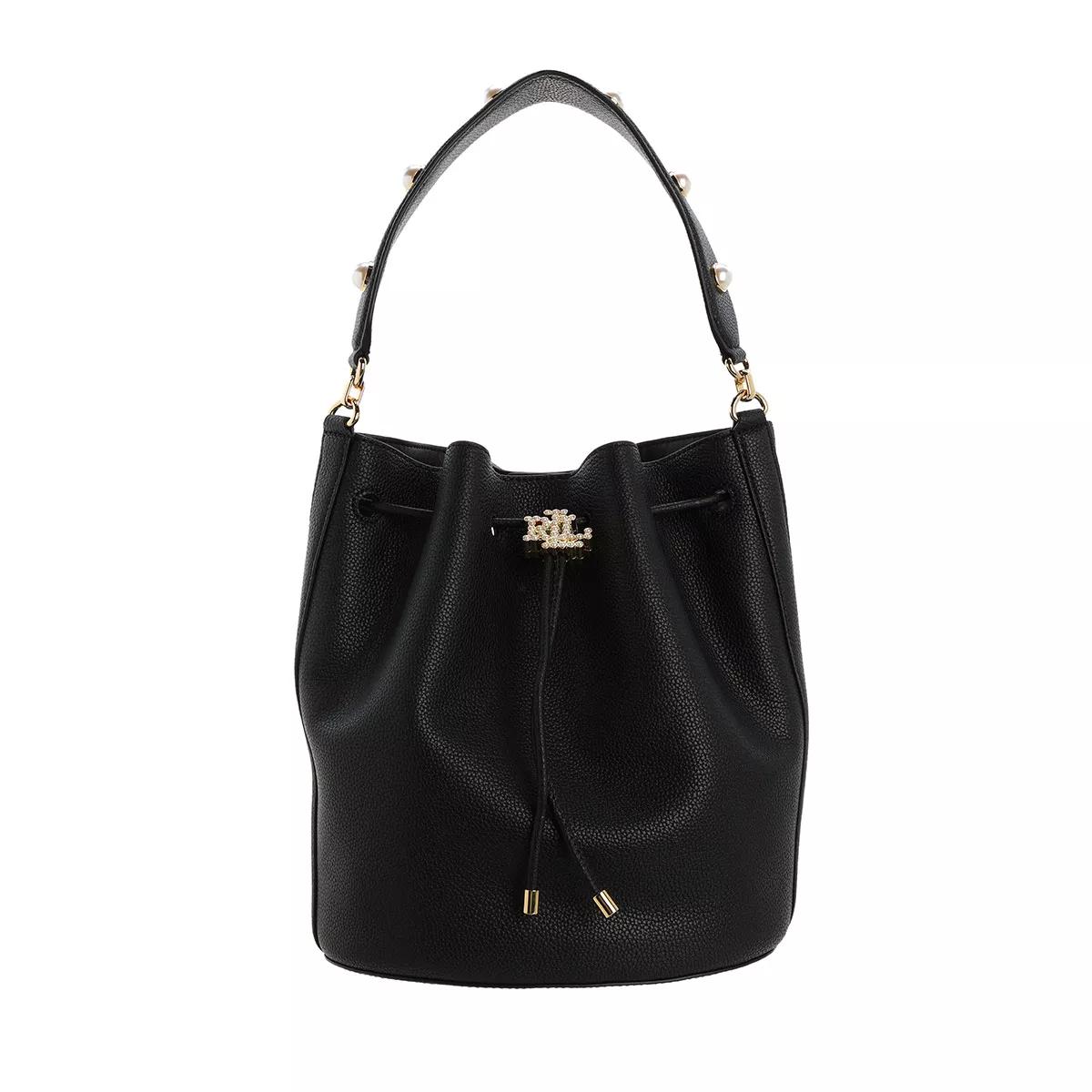 Ralph Lauren Bucket Bag schwarz