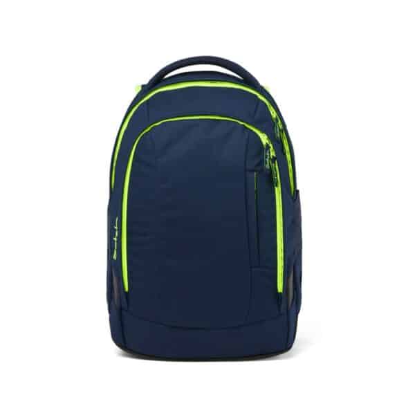 Satch SCHULRUCKSACK blau / gelb Nylon