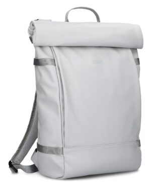 Zwei Freizeitrucksack hellgrau Nylon