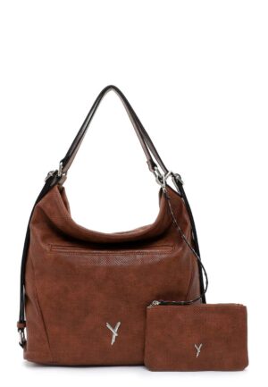 Suri Frey HANDTASCHEN-RUCKSACK cognac PU