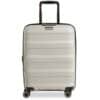 STRATIC Allradtrolleys m. D. beige Polycarbonat
