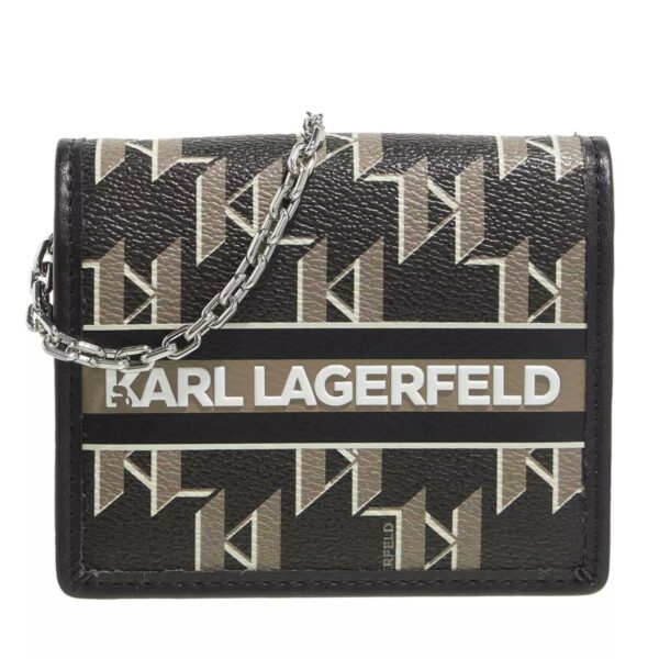 LAGERFELD Ikonik Mono Stripe Sm Woc Schwarz