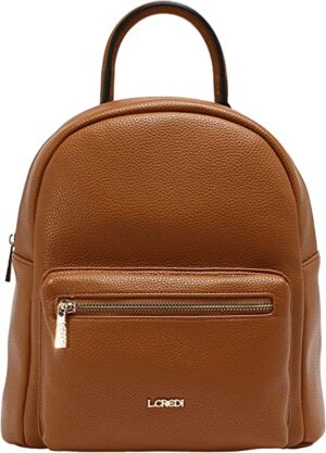 L. Credi Tagesrucksack braun