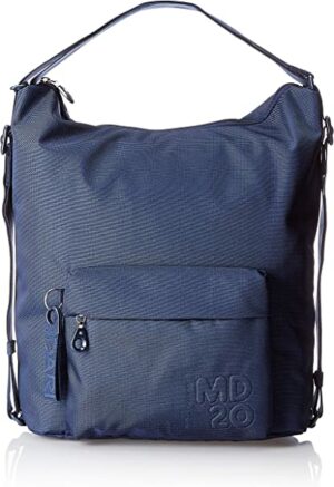 Mandarina Duck Tasche Reißverschluss blau Nylon